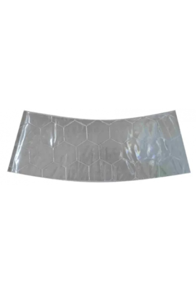 Faixa refletiva  branca inferior para cone 75 cm - Plastcor